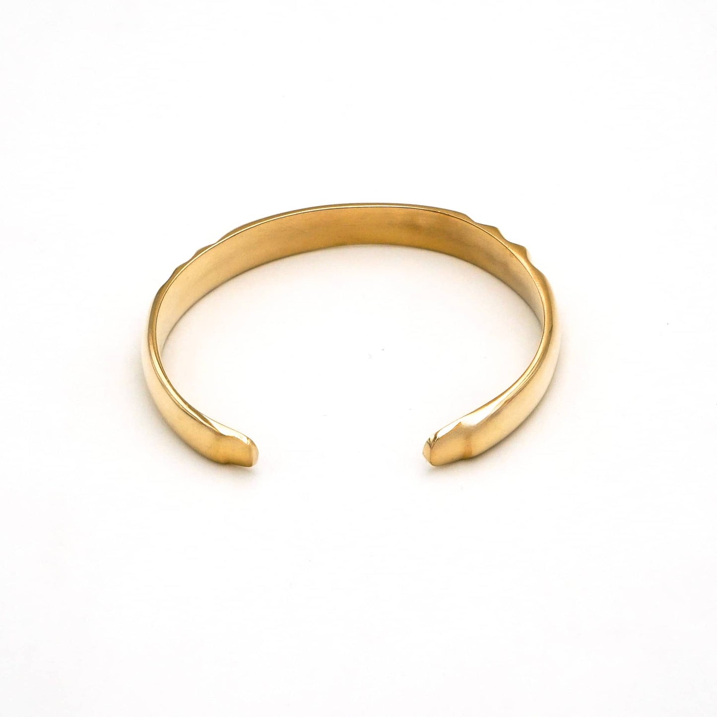 Signet-Style Brass Cuff Bracelet | Imara