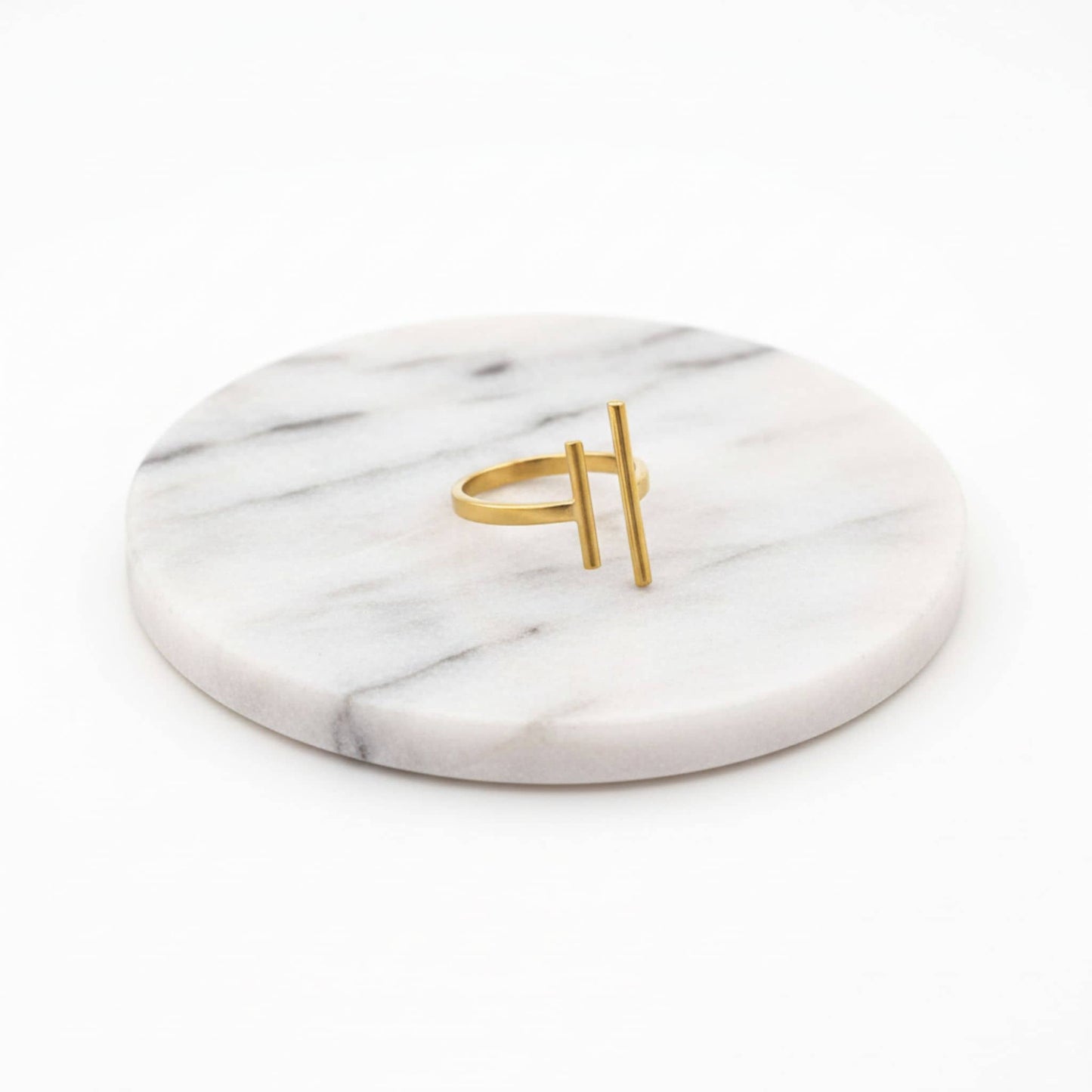 Double Parallel Bar Ring | Mazu