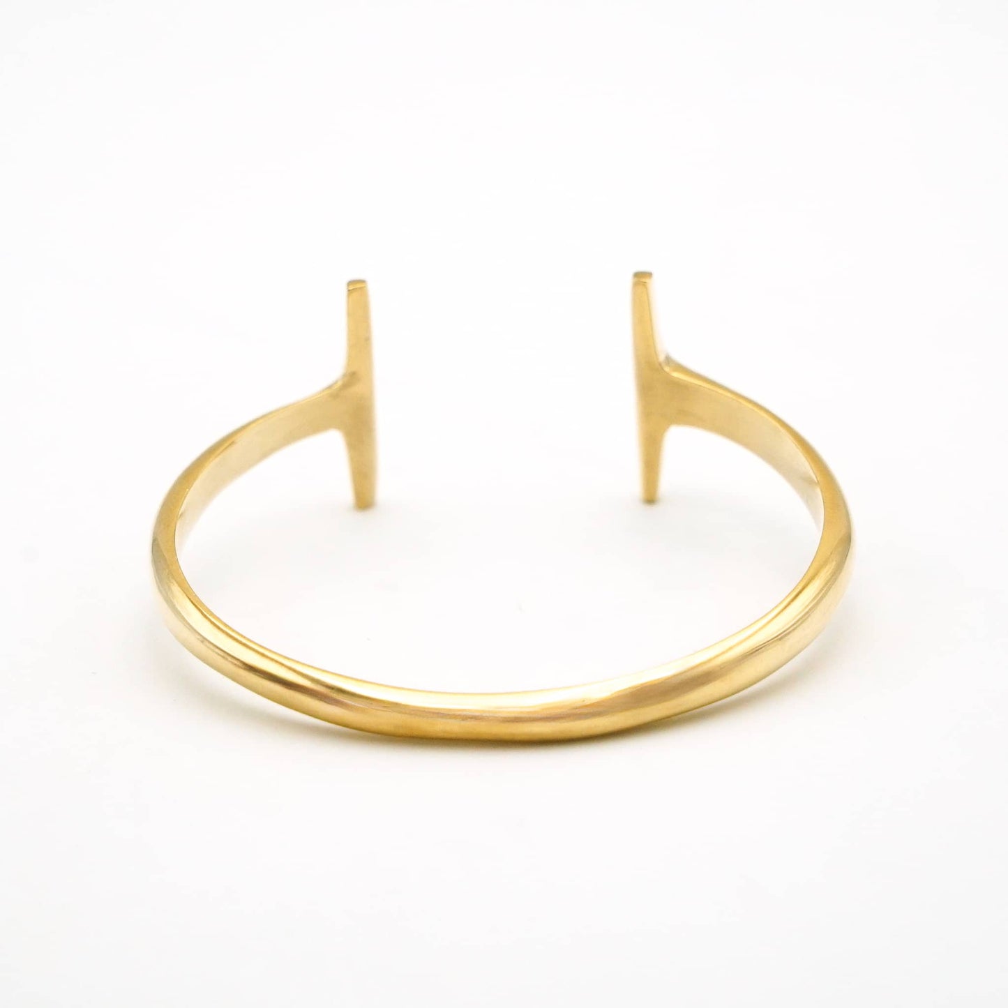 Double T Wrap Brass Bracelet | Simba