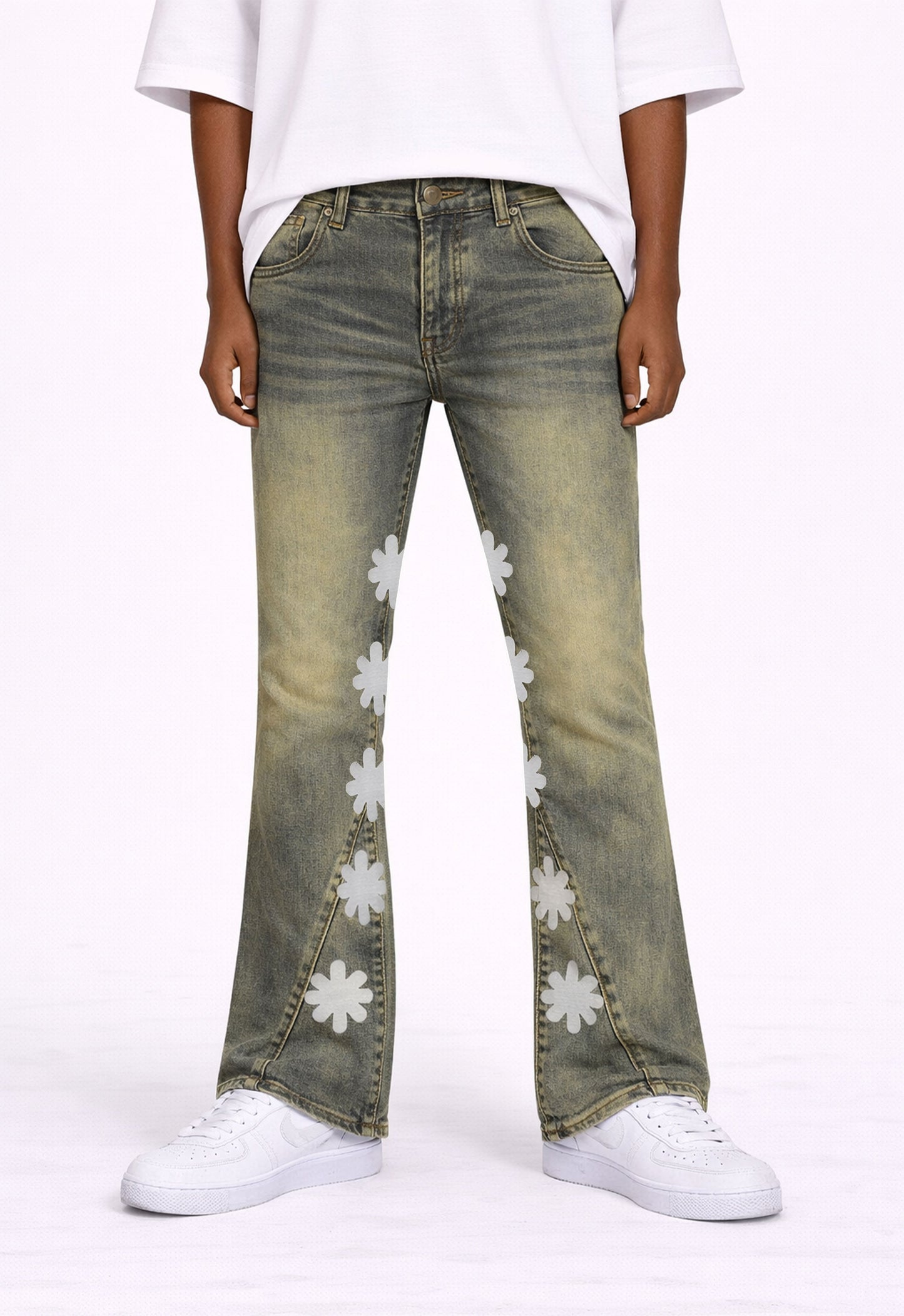 VINTAGE ASTERISK FLARE DENIM