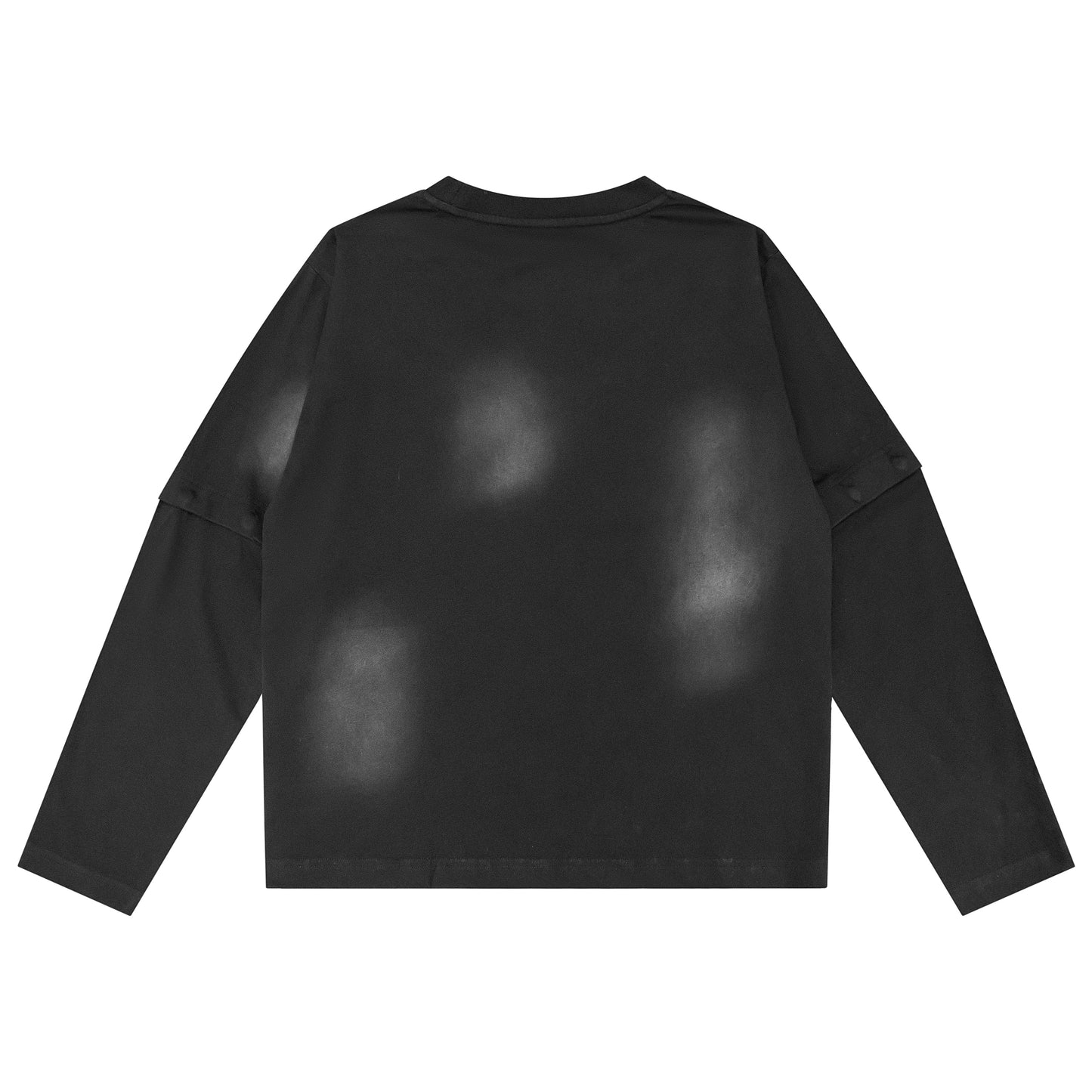 "TRIBAMETAL" LOGO TRNSFRMR L/S - ONYX