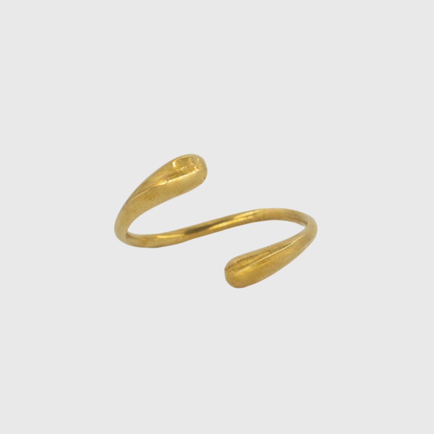 Bypass Wrap Teardrop Cuff Bracelet | Sana